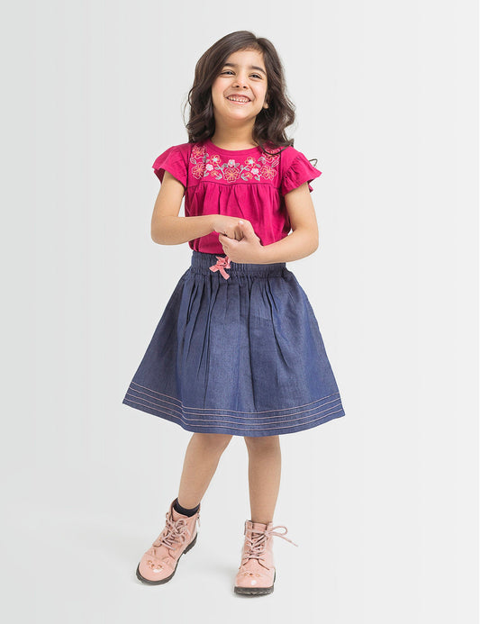 Floral Printed Dress (6295500914840)