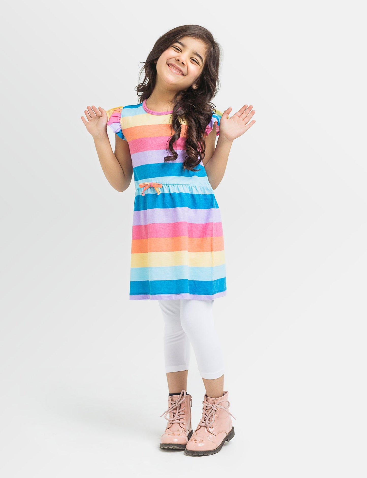 Rainbow Striper Dress (6295501013144)