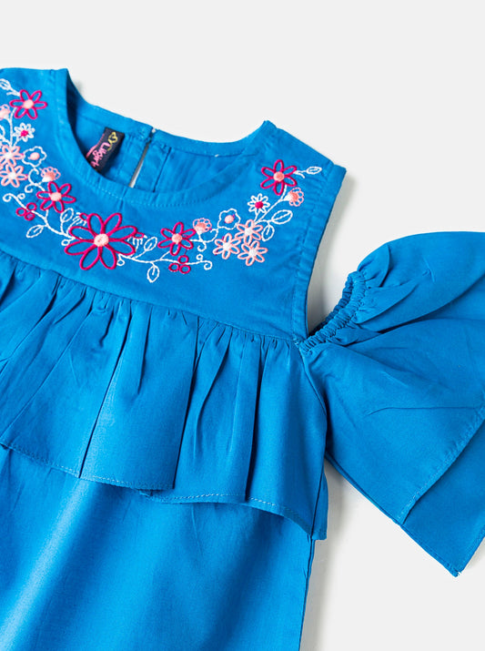 Cold-Shoulder Dress (6295505371288)