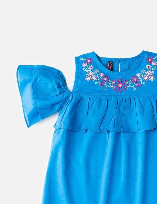 Cold-Shoulder Dress (6295505371288)