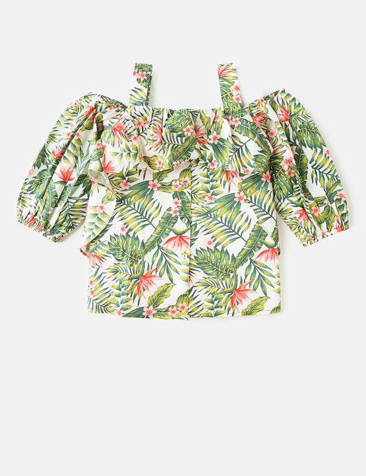 Tropical Off-Shoulder Top (6551401595032)