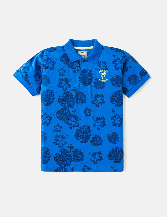 Palm Print Polo (6551401660568)