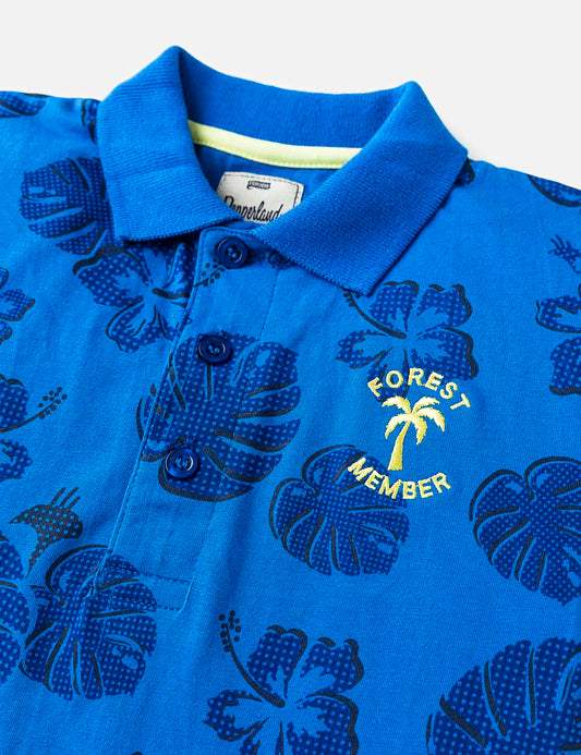 Palm Print Polo (6551401660568)