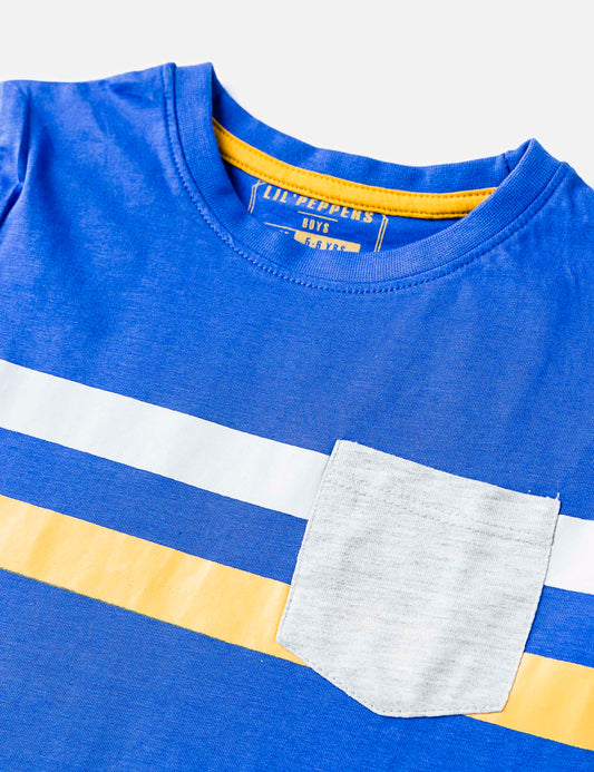 Cut & Sew Striper Tee