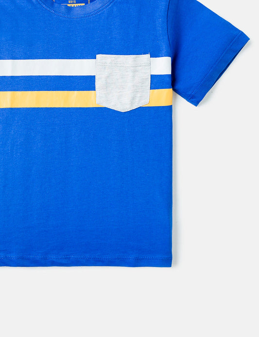 Cut & Sew Striper Tee