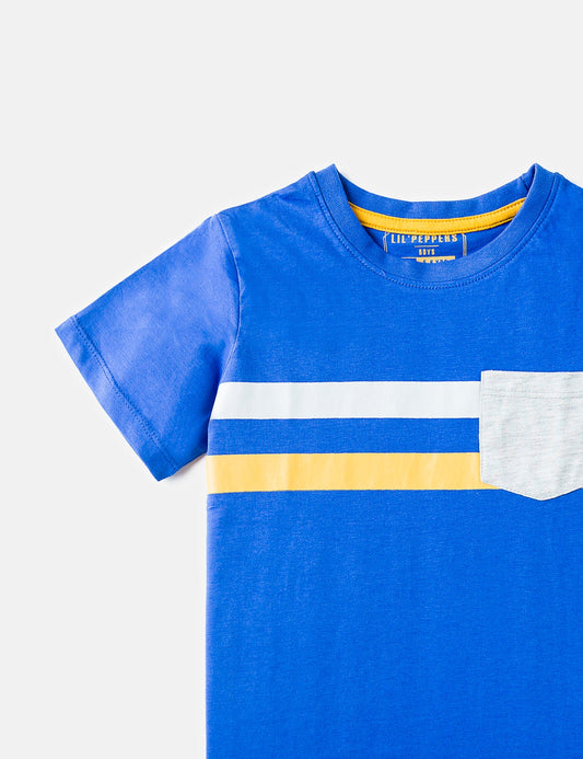 Cut & Sew Striper Tee