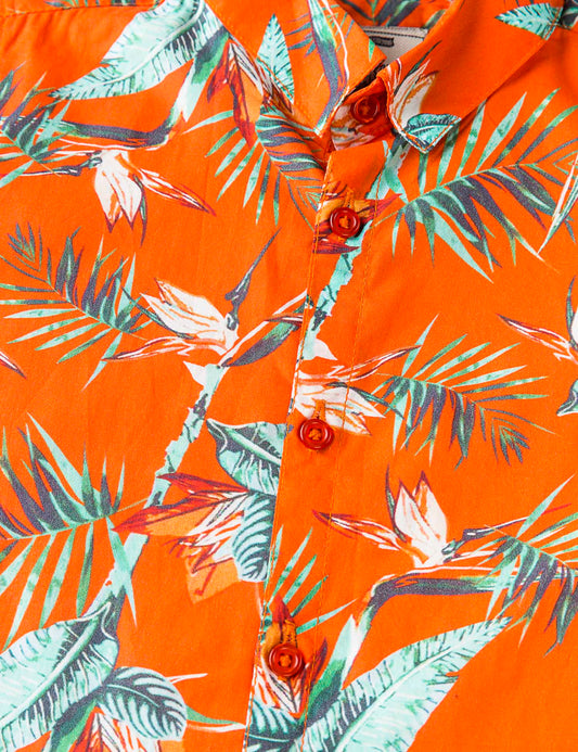 Printed Button Down Shirt (6551401758872)