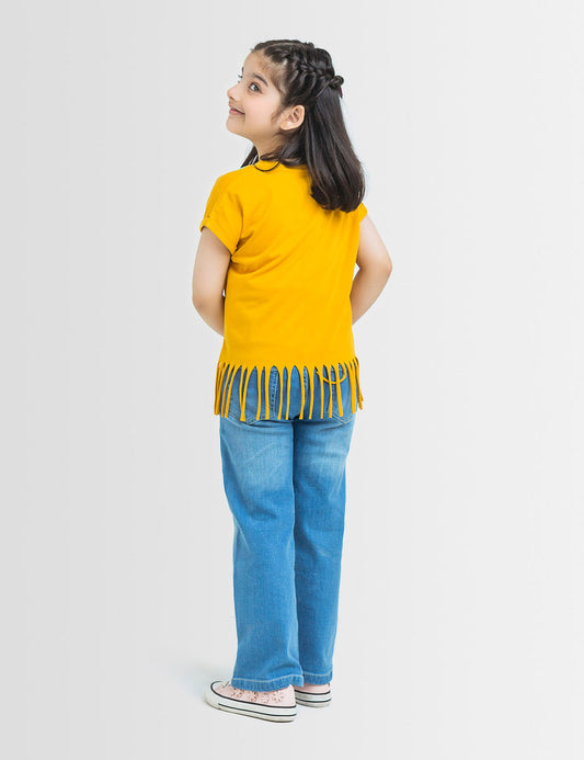 Floral Fringe Tee (6553007227032)