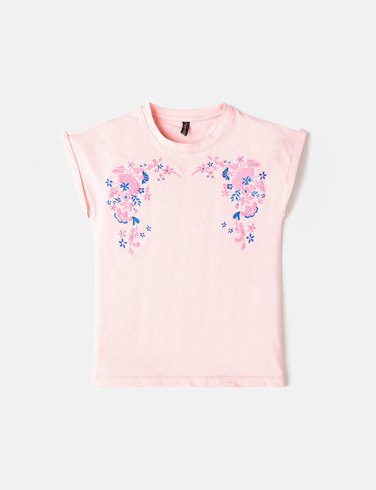 Floral Printed Tee (6295502323864)