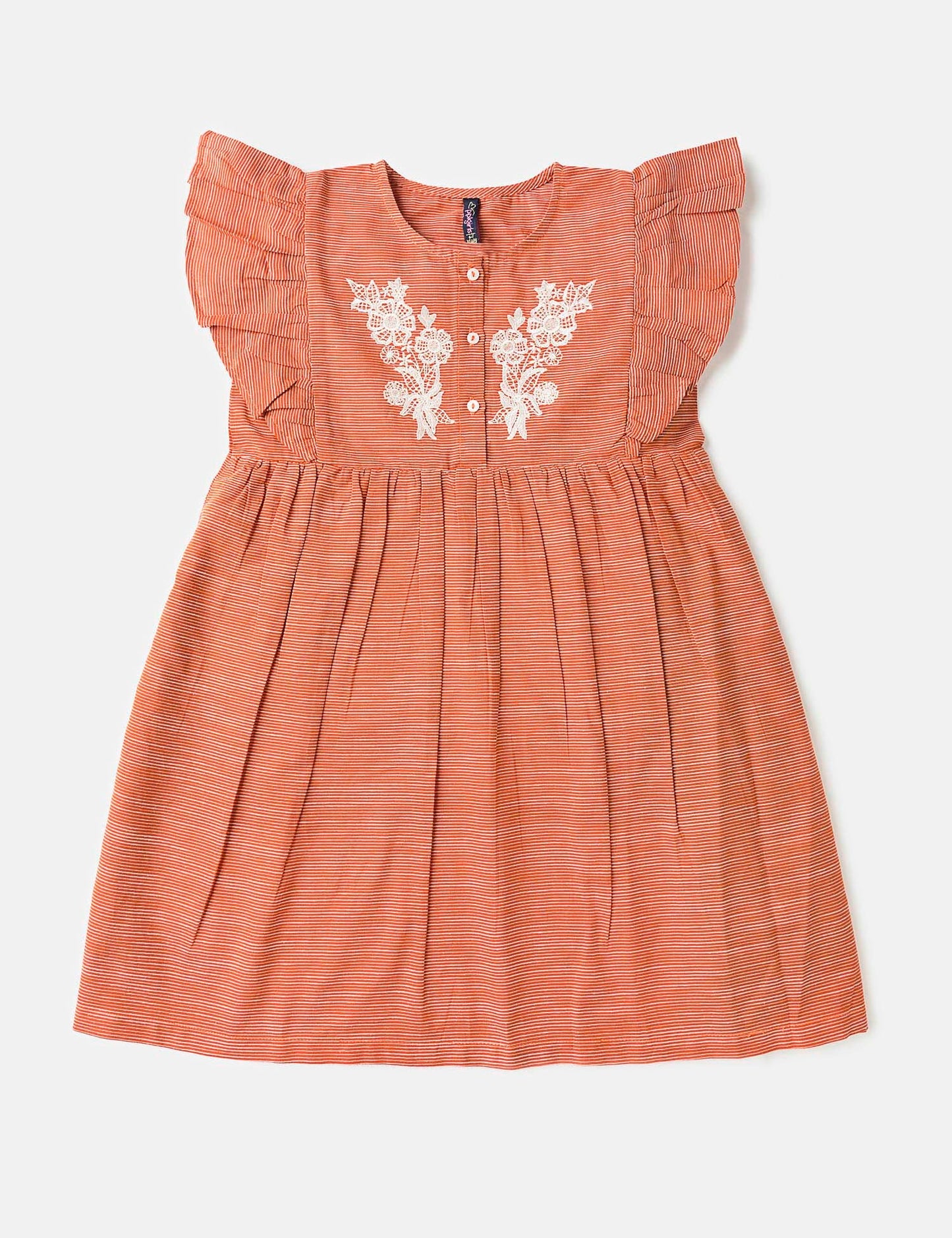 Pinstripe Lace Dress (6295503536280)