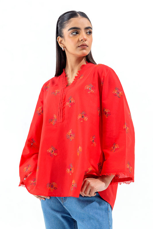 EMBROIDERED FUSION TOP (PRET)