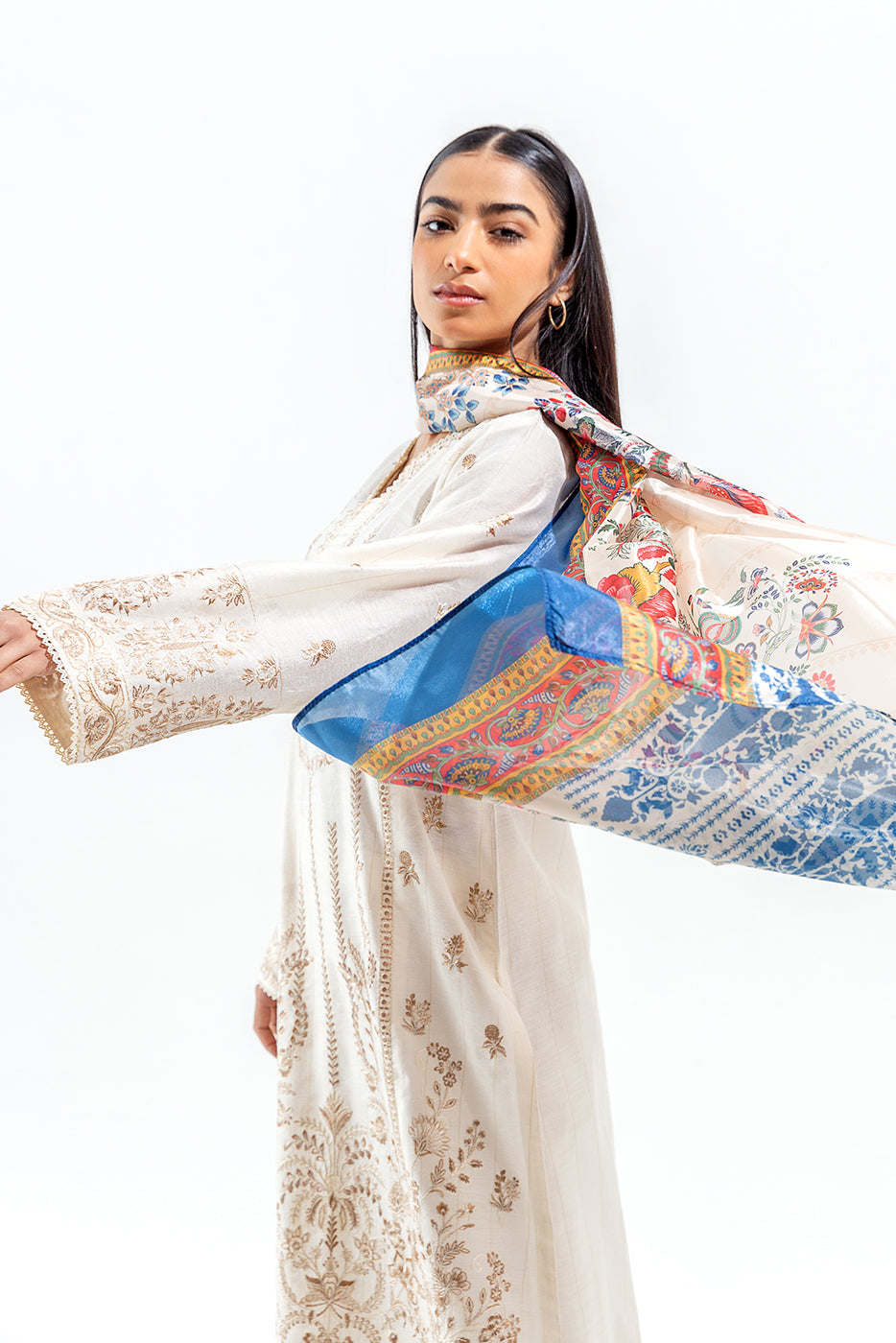 3 PIECE TWO TONE SUIT (LUXURY PRET)