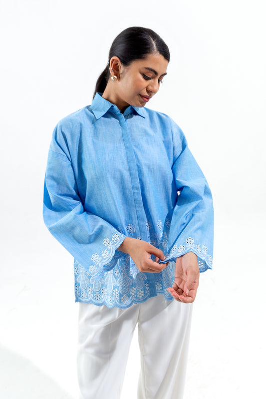 YARN DYED FUSION TOP (PRET)