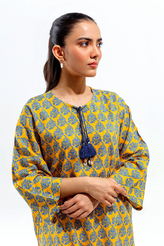 PRINTED VISCOSE LONG TUNIC (PRET)