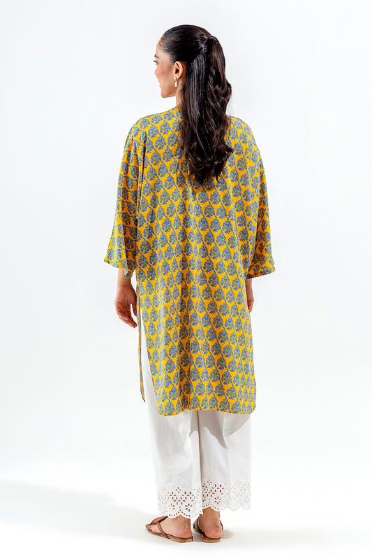 PRINTED VISCOSE LONG TUNIC (PRET)