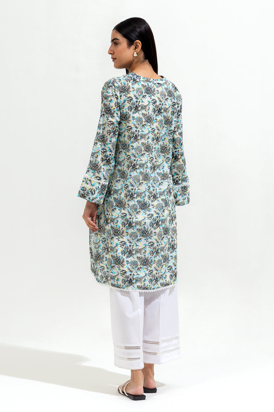 PRINTED LAWN SHIRT (PRET)