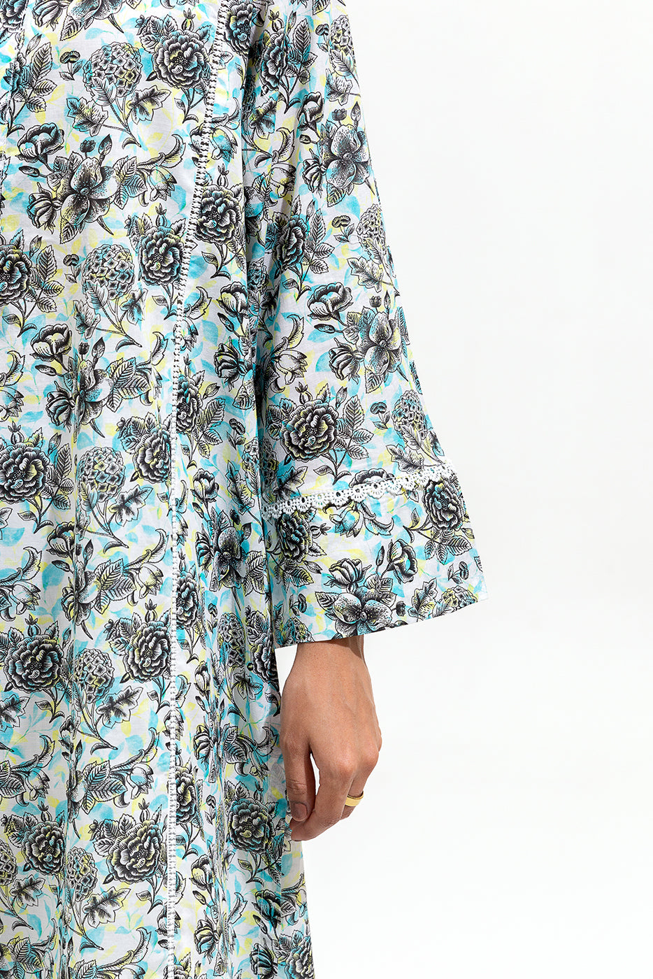 PRINTED LAWN SHIRT (PRET)