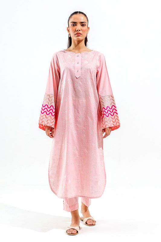 2 PIECE EMBROIDERED LAWN SUIT (PRET)