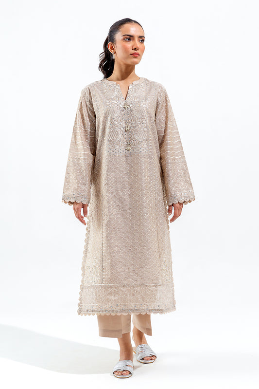 2 PIECE EMBROIDERED FANCY NEPS SUIT (LUXURY PRET)