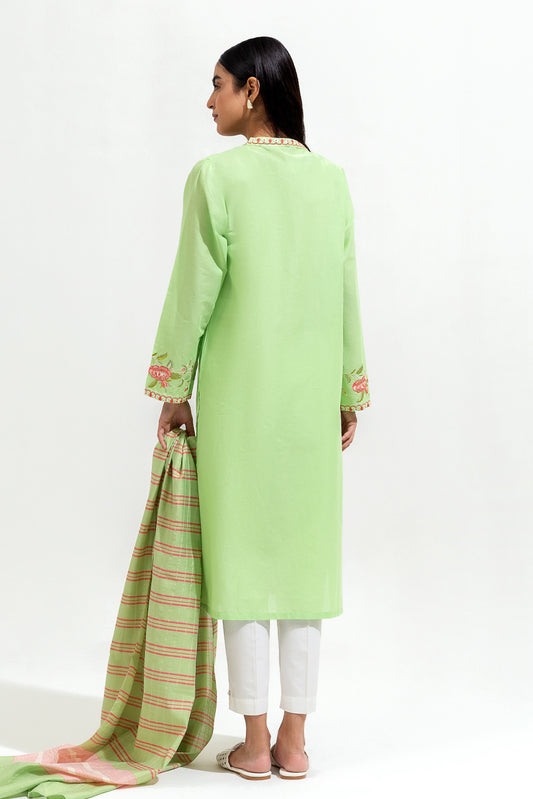 2 PIECE EMBROIDERED LAWN SUIT (PRET)