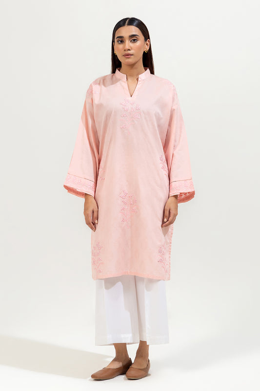 EMBROIDERED JACQUARD SHIRT (PRET)