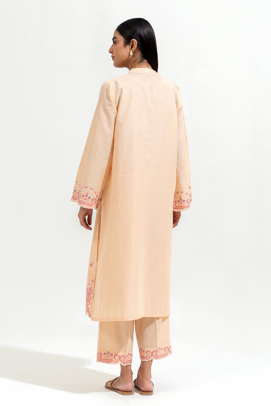 2 PIECE EMBROIDERED LAWN SUIT (PRET)