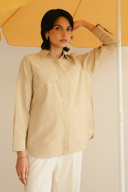 BUTTON-THROUGH SHIRT