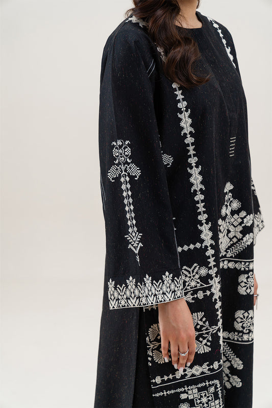 2 PIECE EMBROIDERED MULTI NEPS SUIT (PRET)