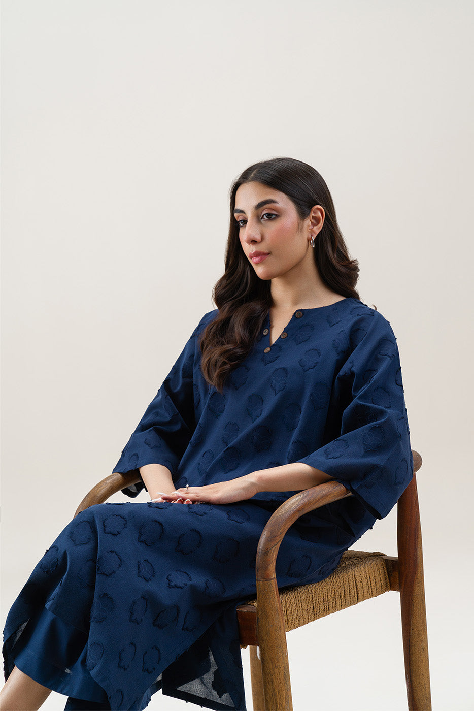 2 PIECE BASIC BROCHIA SUIT (PRET)