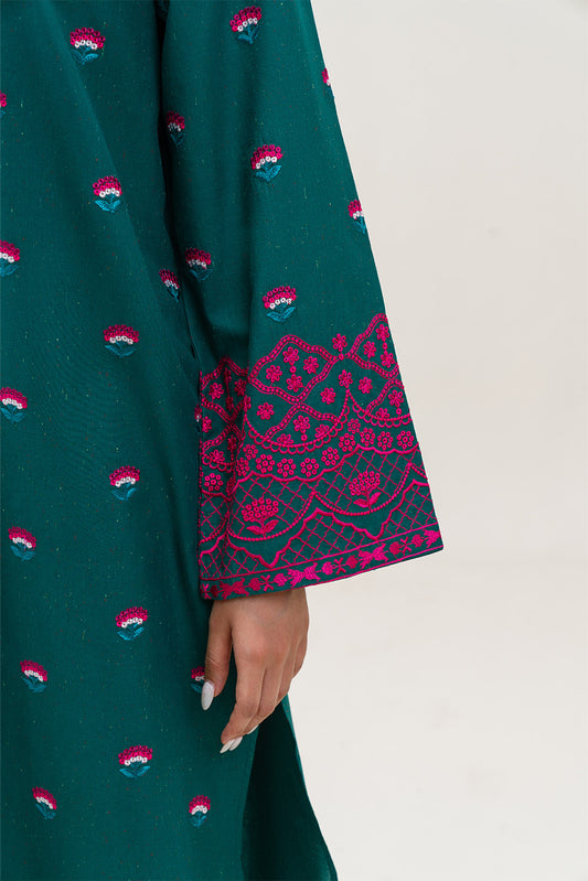 EMBROIDERED MULTI NEPS SHIRT (PRET)