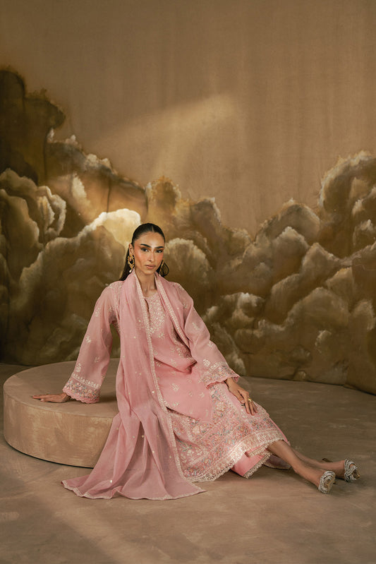 3 PIECE EMBROIDERED MONARK SUIT (LUXURY-PRET)