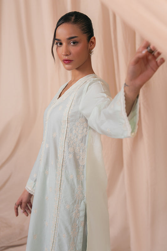 2 PIECE EMBROIDERED LAWN SUIT (PRET)