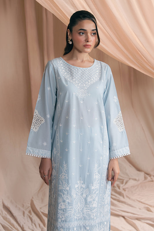 2 PIECE EMBROIDERED LAWN SUIT (PRET)