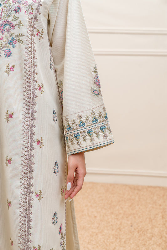 3 PIECE EMBROIDERED MISSOURI SUIT (PRET)