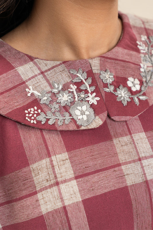 2 PIECE BASIC YARN DYED SUIT (PRET)