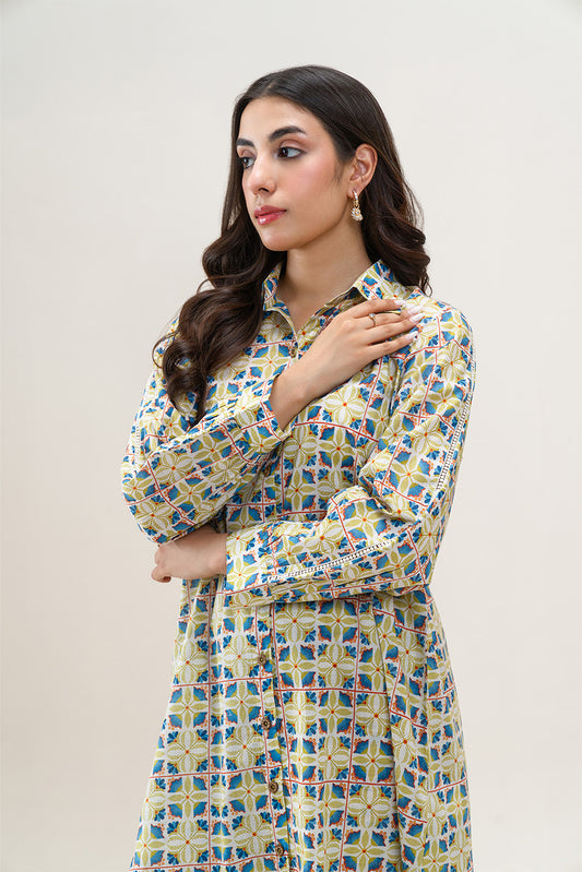 2 PIECE PRINTED LAWN SUIT (PRET)