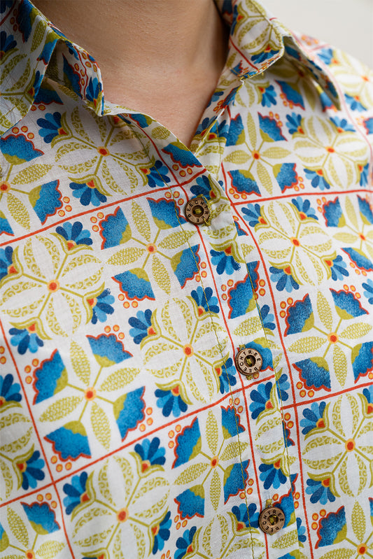 2 PIECE PRINTED LAWN SUIT (PRET)