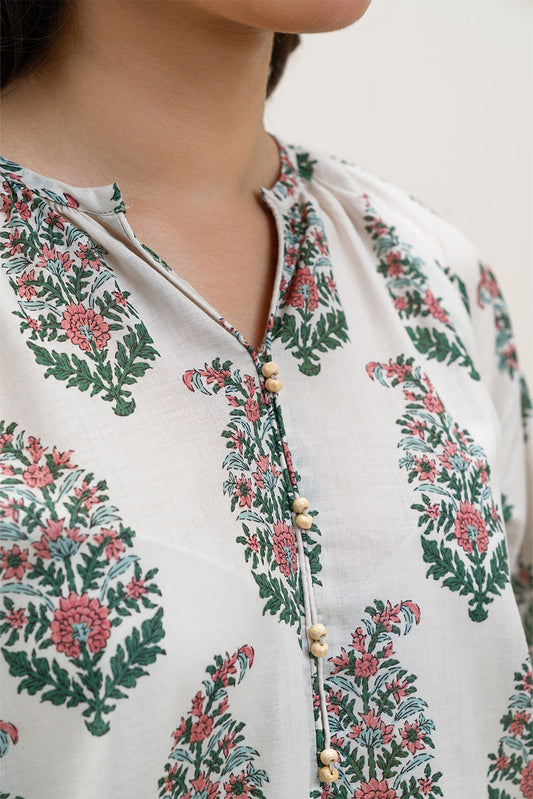 PRINTED LAWN SHIRT (PRET)