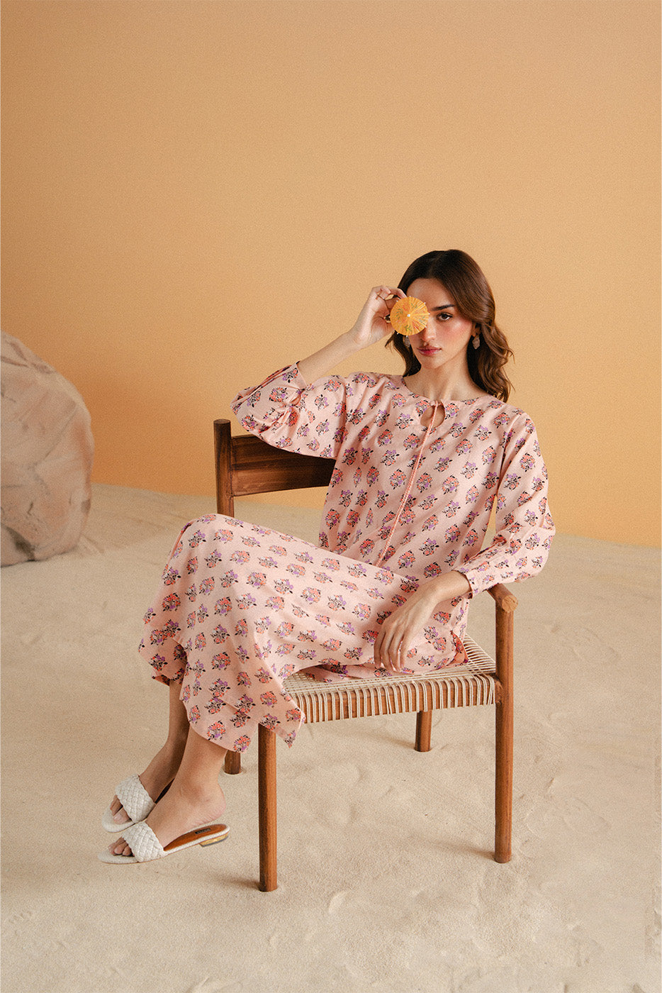 2 PIECE PRINTED LAWN SUIT (PRET)