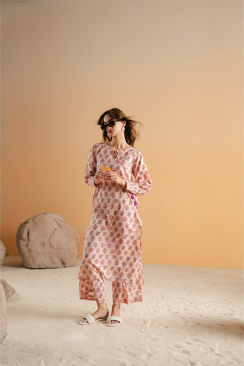 2 PIECE PRINTED LAWN SUIT (PRET)