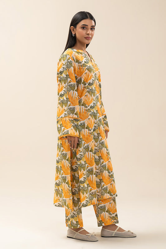 2 PIECE PRINTED LAWN SUIT (PRET)