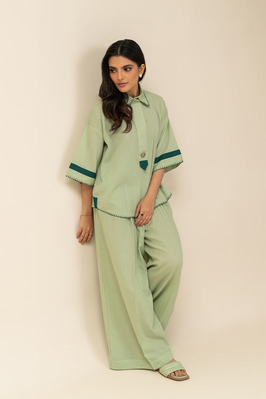 BASIC YARN DYED CO-ORD SET (FUSION)