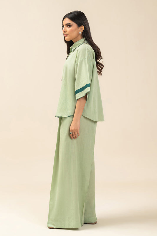 BASIC YARN DYED CO-ORD SET (FLOW)