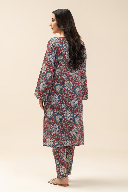 2 PIECE PRINTED LAWN SUIT (PRET)