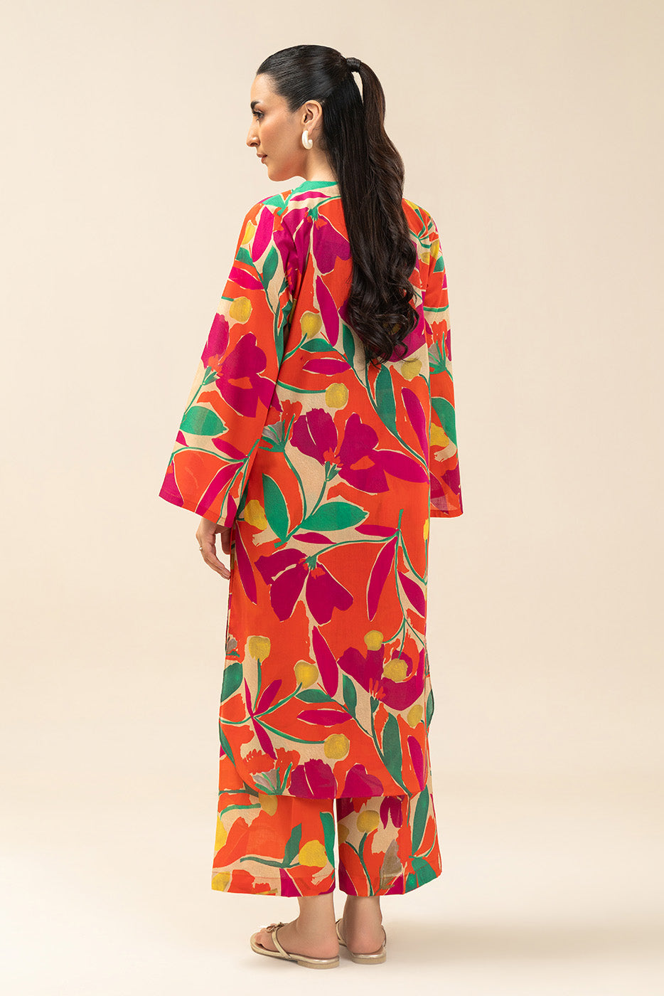 2 PIECE PRINTED LAWN SUIT (PRET)