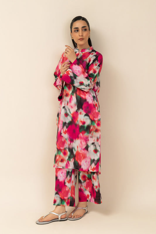 2 PIECE PRINTED LAWN SUIT (PRET)