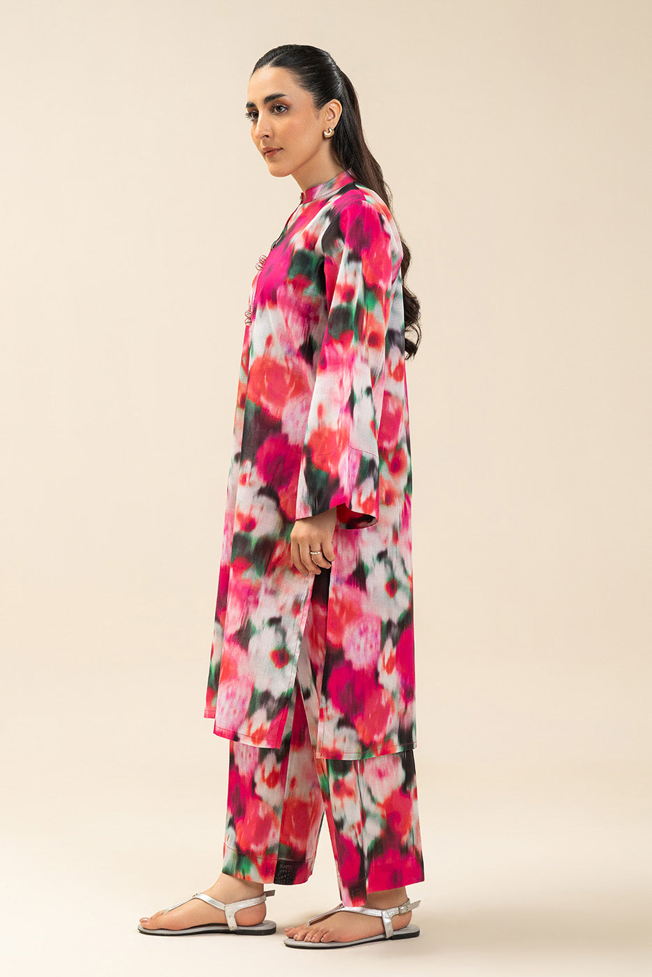 2 PIECE PRINTED LAWN SUIT (PRET)
