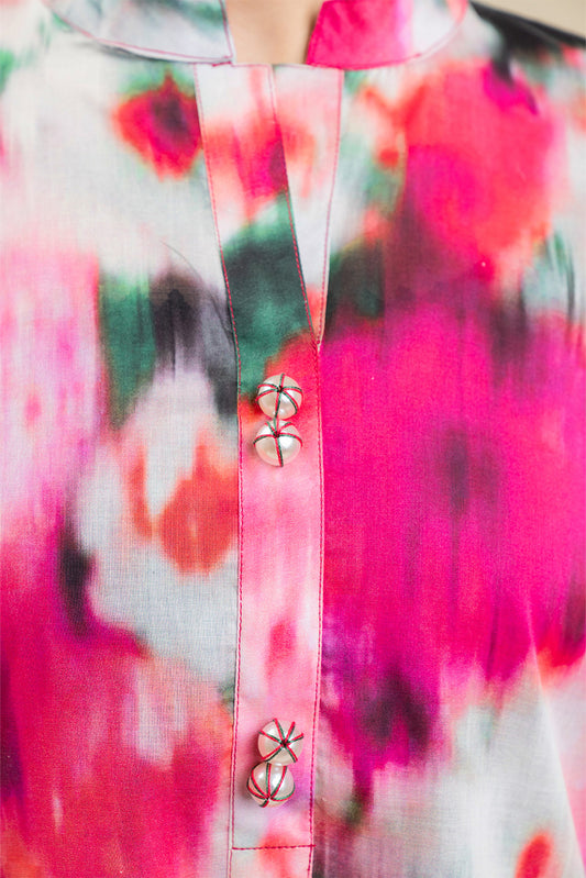 2 PIECE PRINTED LAWN SUIT (PRET)