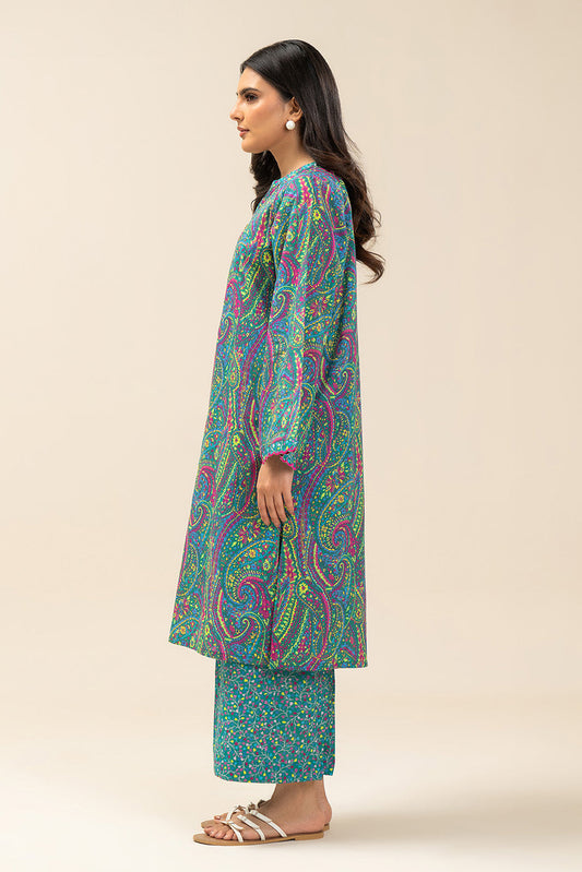 2 PIECE PRINTED LAWN SUIT (PRET)