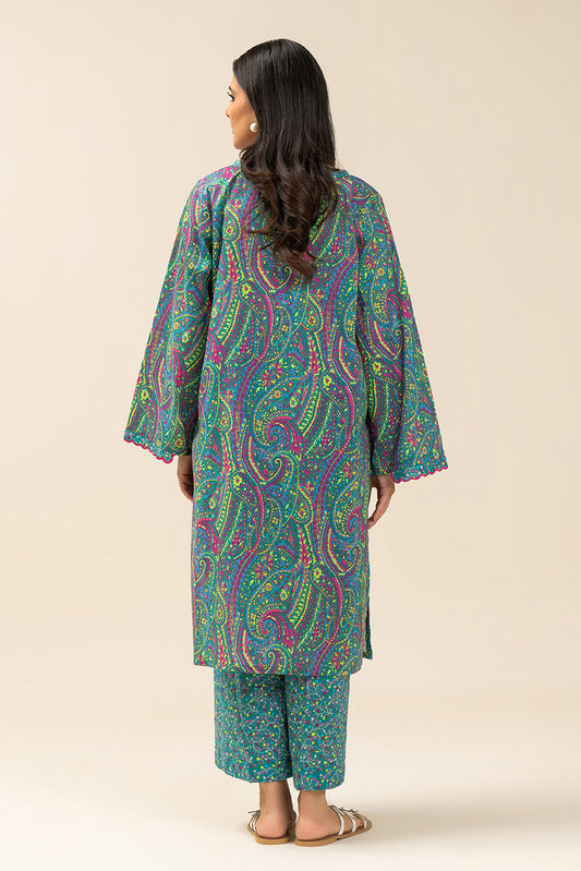 2 PIECE PRINTED LAWN SUIT (PRET)